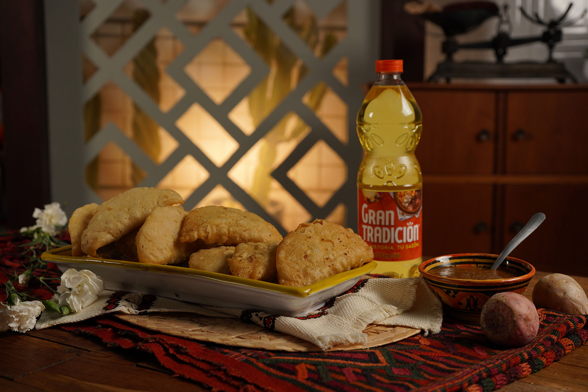 Empanadas de huachinango
