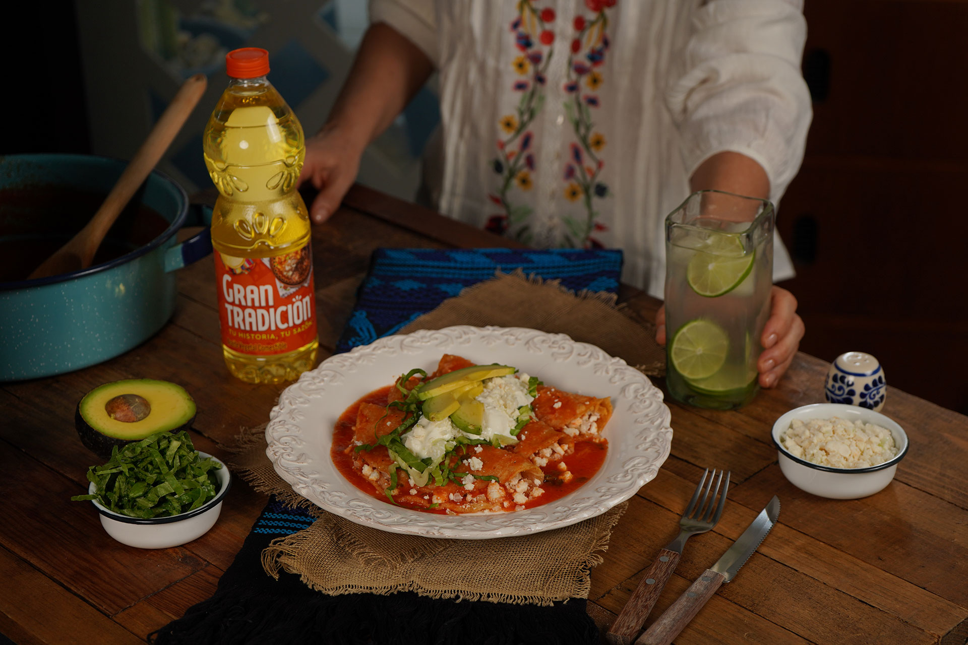 Entomatadas de queso
