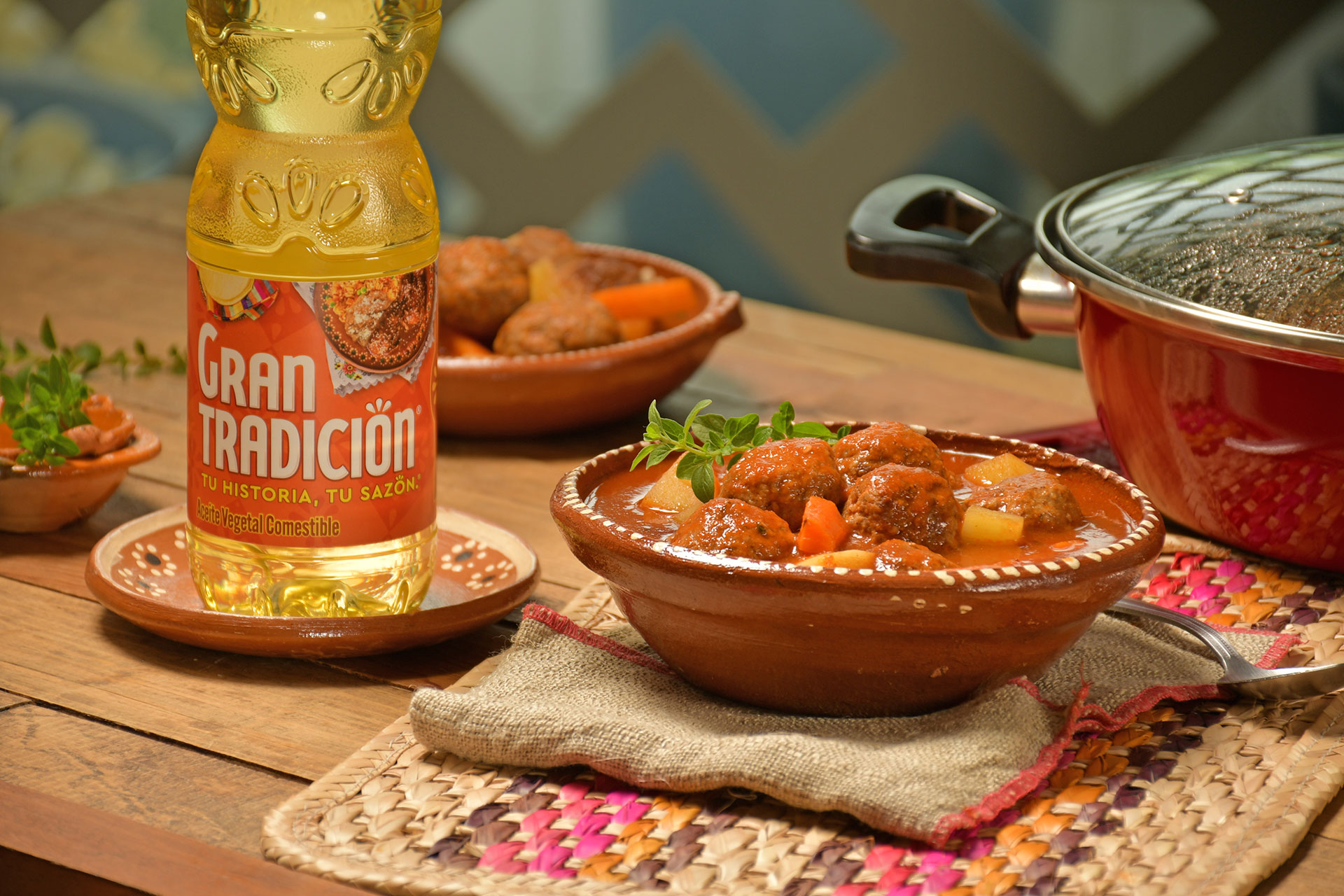 Albóndigas con verduras