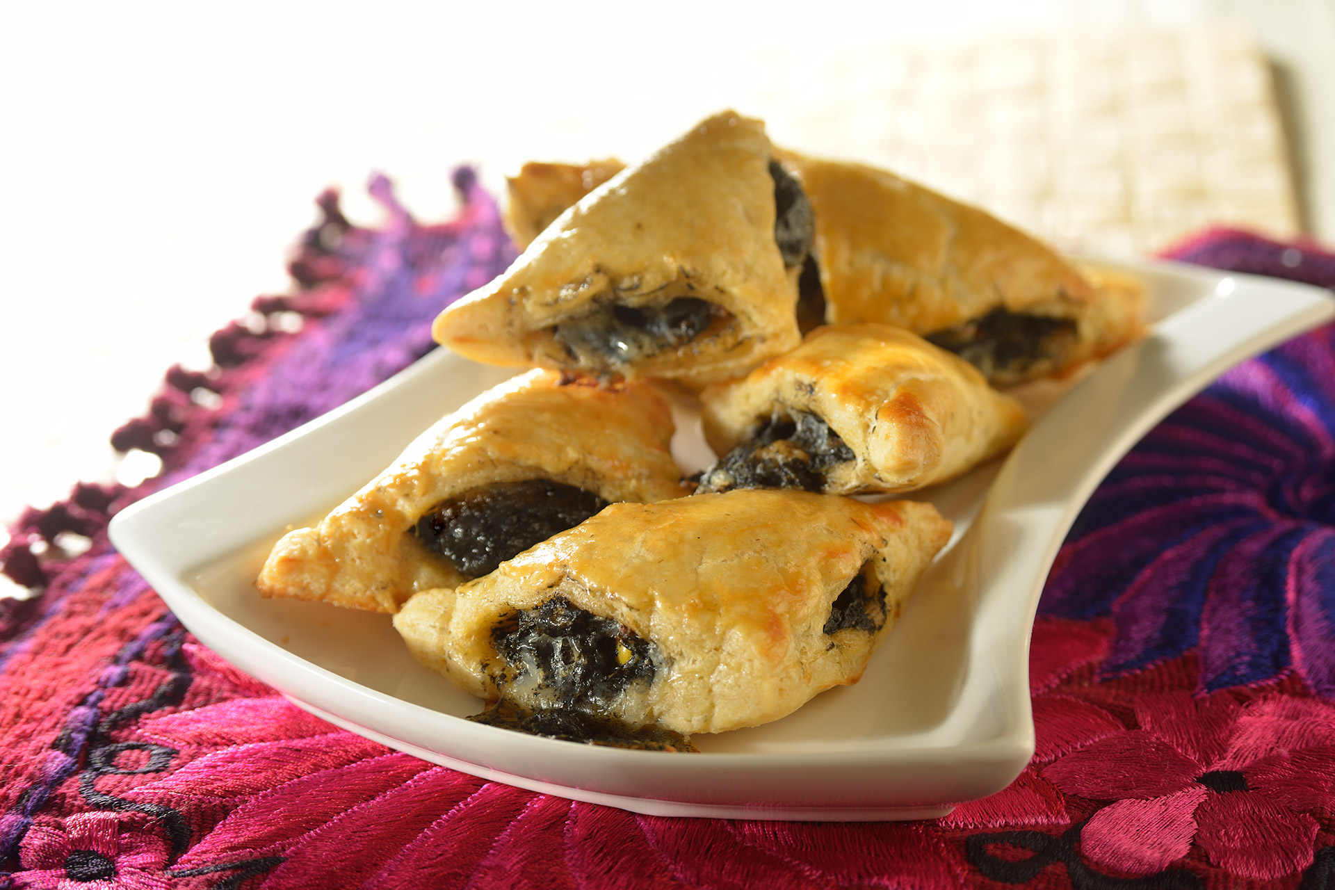 Bocadillos de Huitlacoche