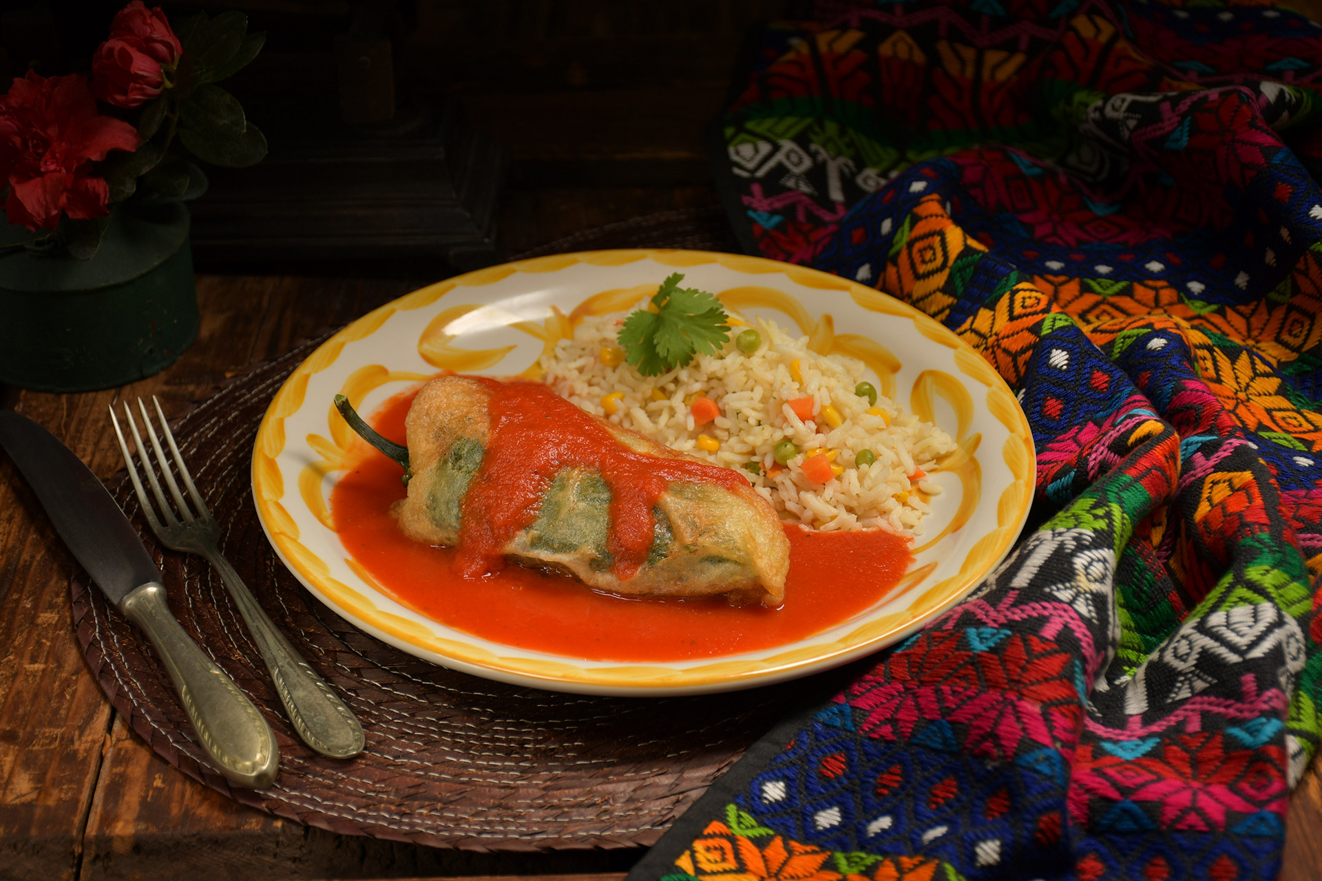 Chiles Rellenos de Queso