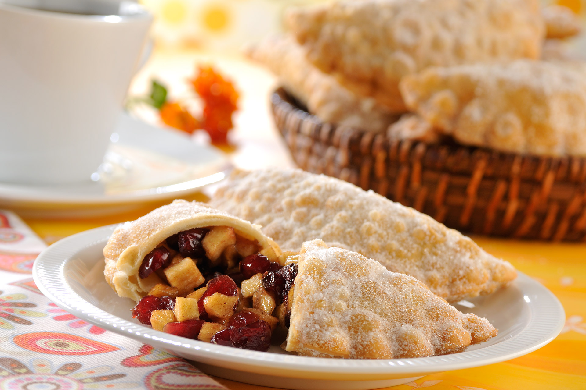 Empanadas de Manzana y Arándanos