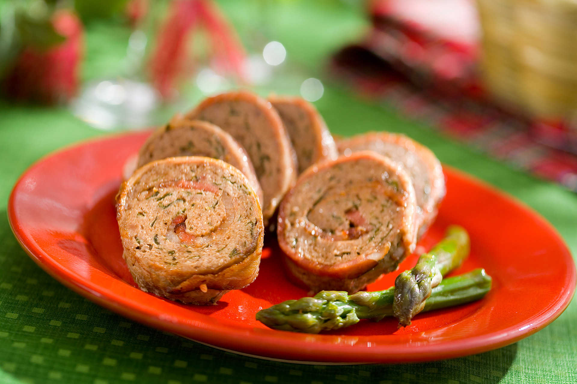 Espiral de Carne con Espinacas