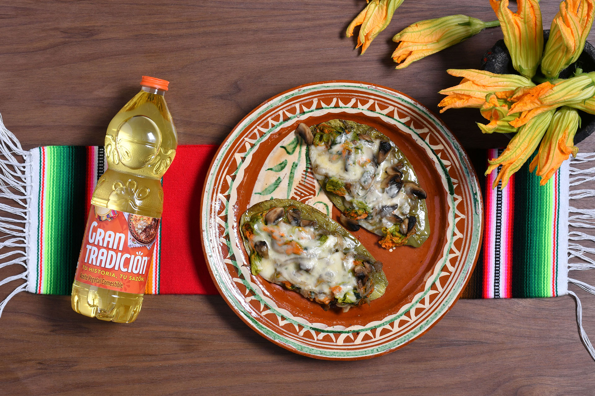 Huaraches de nopal