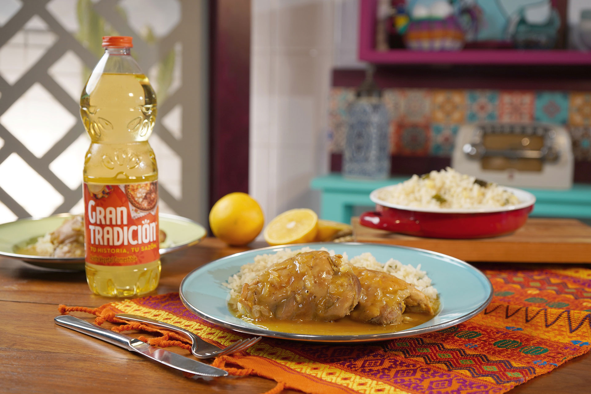 Pollo a la naranja