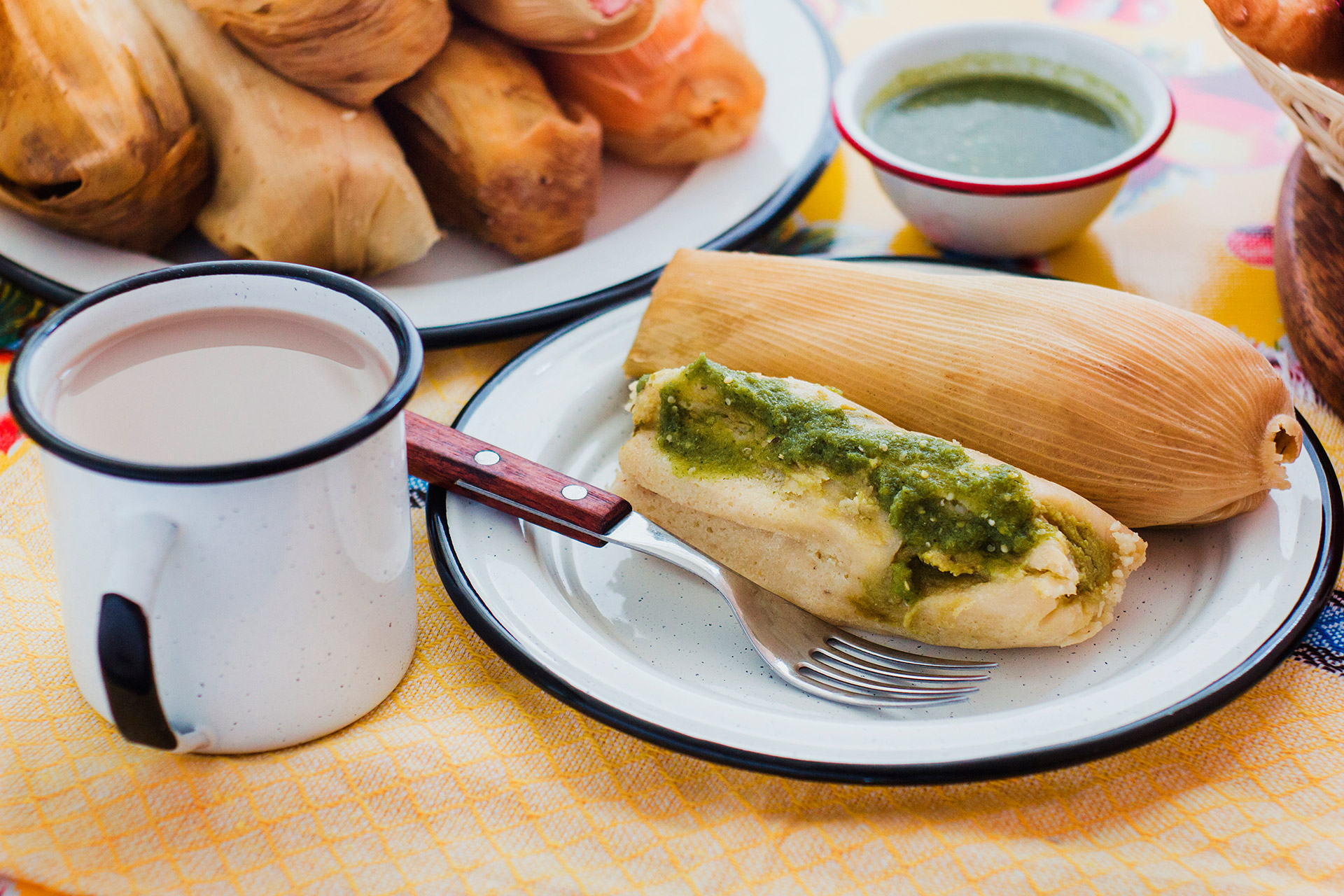 Tamalitos en Hoja de Maíz